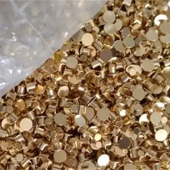 电镀电极头含金